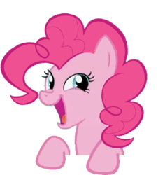 Size: 400x423 | Tagged: safe, artist:darkomegamk2, pinkie pie, earth pony, pony, g4, female, solo