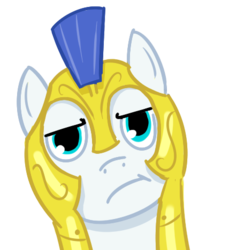 Size: 428x468 | Tagged: safe, artist:tggeko, ask, ponyville replies, royal guard, tumblr