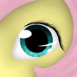 Size: 894x894 | Tagged: safe, artist:glittersonyourface, fluttershy, g4, solo