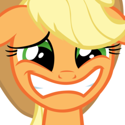 Size: 4000x4000 | Tagged: safe, artist:shelltoon, applejack, g4, party of one, absurd resolution, simple background, transparent background, vector