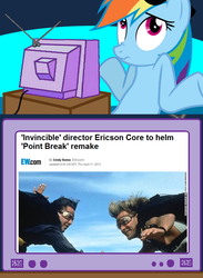 Size: 563x769 | Tagged: safe, rainbow dash, g4, exploitable meme, tv meme