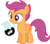 Size: 5985x5303 | Tagged: safe, artist:cherrygrove, scootaloo, pegasus, pony, g4, absurd resolution, chemical x, female, filly, jug, mouth hold, simple background, solo, transparent background, vector