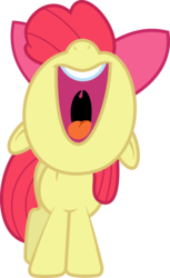 Size: 3000x4887 | Tagged: safe, artist:sulyo, apple bloom, g4, simple background, transparent background, vector