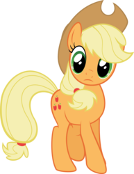 Size: 5232x6772 | Tagged: safe, artist:redpandapony, applejack, g4, absurd resolution, simple background, transparent background, vector