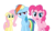 Size: 9000x5060 | Tagged: safe, artist:likonan, fluttershy, pinkie pie, rainbow dash, g4, absurd resolution, simple background, transparent background, vector