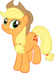 Size: 2344x3173 | Tagged: safe, artist:lcpsycho, applejack, earth pony, pony, g4, female, simple background, solo, transparent background, vector