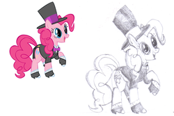 Size: 1853x1235 | Tagged: safe, pinkie pie, g4, clothes, suit