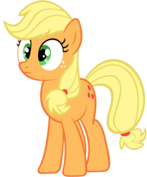 Size: 4578x5500 | Tagged: safe, applejack, g4, absurd resolution, simple background, transparent background, vector