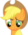 Size: 4052x5045 | Tagged: safe, artist:mehoep, applejack, earth pony, pony, g4, absurd resolution, bust, female, mare, portrait, simple background, solo, transparent background, vector