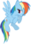 Size: 2138x3089 | Tagged: dead source, safe, artist:waranto, rainbow dash, pegasus, pony, g4, female, flying, mare, simple background, solo, transparent background, vector