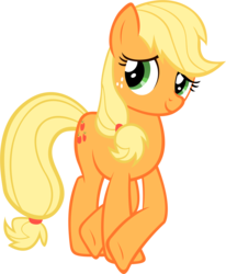 Size: 8240x10000 | Tagged: safe, artist:alexpony, applejack, g4, .psd available, absurd resolution, simple background, transparent background, vector