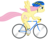 Size: 990x765 | Tagged: safe, artist:vladimirmacholzraum, fluttershy, pegasus, pony, g4, .svg available, bicycle, female, helmet, mare, riding, simple background, solo, svg, transparent background, vector