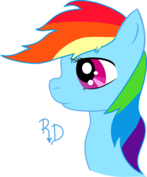 Size: 1600x1926 | Tagged: safe, artist:mactavish1996, rainbow dash, pony, g4, female, portrait, solo