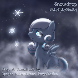 Size: 954x954 | Tagged: safe, artist:zedrin, oc, oc only, oc:snowdrop, pegasus, pony, snowdrop (animation)