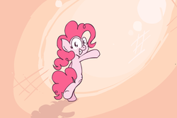 Size: 1195x796 | Tagged: safe, artist:scrimpeh, pinkie pie, earth pony, pony, g4, female, solo