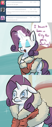 Size: 992x2416 | Tagged: safe, rarity, g4, ask, transformingrarityresponds, tumblr