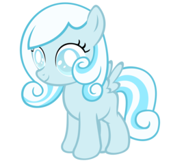 Size: 5000x4765 | Tagged: safe, artist:2bitmarksman, oc, oc only, oc:snowdrop, pegasus, pony, snowdrop (animation), absurd resolution, blind, female, filly, foal, pegasus oc, simple background, solo, transparent background