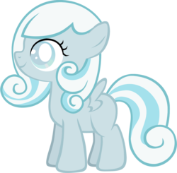 Size: 956x935 | Tagged: safe, artist:rhubarb-leaf, oc, oc only, oc:snowdrop, pegasus, pony, female, filly, foal, simple background, solo, transparent background, vector