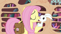 Size: 1280x720 | Tagged: safe, screencap, angel bunny, fluttershy, g4, just for sidekicks