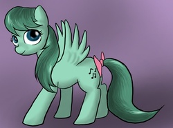 Size: 632x471 | Tagged: safe, artist:firefly-pony, medley, g1, g4, bow, g1 to g4, generation leap, tail bow