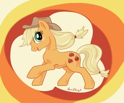 Size: 900x750 | Tagged: safe, artist:silverflight, applejack, earth pony, pony, g4, female, solo