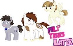 Size: 2310x1458 | Tagged: safe, artist:lunermoongirl, featherweight, pipsqueak, truffle shuffle, pony, g4, colt, male, older, stallion