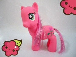 Size: 800x600 | Tagged: safe, earth pony, pony, g4, bootleg, brushable, figure, flower, irl, photo, short, taobao, toy
