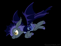 Size: 1000x750 | Tagged: safe, artist:tehflah, bat pony, pony, g4, 30 minute art challenge, night guard