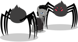 Size: 2600x1400 | Tagged: artist needed, safe, spider, g4, luna eclipsed, associates, babylon 5, crossover, mr morden, ponified