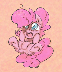 Size: 1492x1731 | Tagged: safe, artist:leadhooves, pinkie pie, earth pony, pony, g4, ahegao, female, on back, solo