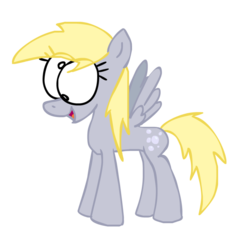 Size: 1000x1000 | Tagged: safe, derpy hooves, pegasus, pony, g4, female, mare, solo