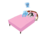 Size: 8000x5600 | Tagged: safe, artist:sofunnyguy, trixie, oc, g4, absurd resolution, bed, canon x oc, dream