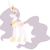 Size: 2200x2200 | Tagged: safe, artist:sofunnyguy, princess celestia, alicorn, pony, princess molestia, g4, female, mare, pink mane, rapeface, shrunken pupils, simple background, solo, this will end in rape, this will end in snu snu, transparent background, vector