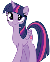 Size: 725x890 | Tagged: safe, artist:glancojusticar, twilight sparkle, alicorn, pony, g4, c:, cute, female, folded wings, mare, simple background, smiling, solo, transparent background, twiabetes, twilight sparkle (alicorn), vector, wings