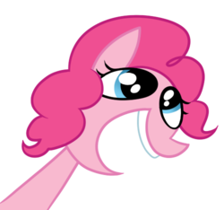 Size: 500x468 | Tagged: safe, artist:tenaflyviper, artist:weaver, pinkie pie, earth pony, pony, g4, bad joke face, female, simple background, solo, transparent background