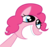 Size: 500x468 | Tagged: safe, artist:tenaflyviper, artist:weaver, pinkie pie, earth pony, pony, g4, bad joke face, female, simple background, solo, transparent background