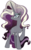 Size: 1860x3000 | Tagged: safe, artist:jeatz-axl, idw, nightmare rarity, pony, g4, spoiler:comic, female, nightmare grayity, simple background, solo, transparent background, vector