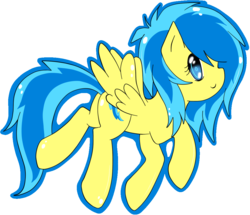 Size: 1038x892 | Tagged: safe, artist:alicesaurusrex, oc, oc only, oc:blueberry blitz, pegasus, pony, solo