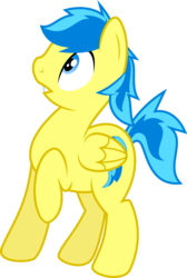 Size: 3200x4770 | Tagged: safe, artist:blueblitzie, oc, oc only, oc:blueberry blitz, pegasus, pony, rule 63, simple background, solo, transparent background, vector