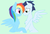 Size: 1024x689 | Tagged: safe, artist:iamjudycarbunkle, rainbow dash, soarin', g4, chest fluff, female, male, ship:soarindash, shipping, straight