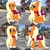 Size: 1600x1600 | Tagged: safe, oc, oc only, oc:dreamsicle, cape, clothes, cutie mark crusaders, diaper, filly, foal, glasses, second life