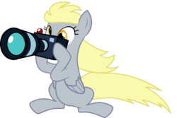 Size: 651x434 | Tagged: safe, artist:tamalesyatole, derpy hooves, pegasus, pony, g4, .svg available, camera, female, mare, neat, simple background, solo, svg, transparent background, vector