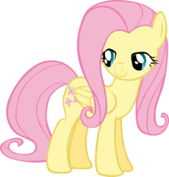 Size: 4765x5000 | Tagged: safe, artist:rtryart, fluttershy, g4, absurd resolution, simple background, transparent background, vector