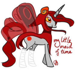Size: 646x607 | Tagged: safe, artist:penchaft, alicorn, pony, aradia megido, butterfly wings, female, god tier, homestuck, hood, mare, ponified, simple background, solo, species swap, white background, wings