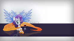 Size: 1920x1080 | Tagged: safe, artist:overmare, artist:sunibee, edit, rarity, g4, alternate hairstyle, clothes, crystal, dress, glass, reflection, shoes, vector, wallpaper, wine