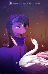 Size: 1780x2736 | Tagged: dead source, safe, artist:antiander, oc, oc only, earth pony, pony, swan
