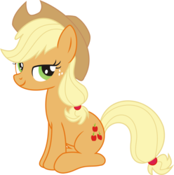 Size: 3129x3154 | Tagged: safe, artist:leopurofriki, applejack, g4, simple background, transparent background