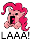 Size: 121x157 | Tagged: safe, artist:resuki, pinkie pie, earth pony, pony, g4, female, la, solo