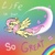 Size: 800x800 | Tagged: safe, artist:ichibangravity, fluttershy, butterfly, pony, g4, female, flutterhigh, flying, groovy, rainbow, solo