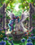 Size: 1680x2155 | Tagged: safe, artist:stupjam, princess celestia, alicorn, fairy, pony, g4, beautiful, clothes, detailed, disney, disney fairies, dress, fairies are magic, fairy wings, flower, fountain, garden, statue, tinkerbell, tree, water, wings